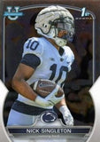 2022 Bowman University Chrome #87 Nick Singleton