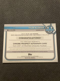 2021-22 Bowman University #BCPA-TA Tyler Allgeier Autographs Lava #/199