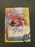 2021-22 Bowman University #BCPA-KB Kennedy Brooks  Autographs Yellow #/75