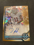 2021-22 Bowman University #BCPA-JH Jadon Haselwood Autographs Gold #/50