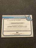 2021-22 Bowman University #BCPA-JH Jadon Haselwood Autographs Gold #/50