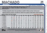 2019 Topps #500 Manny Machado
