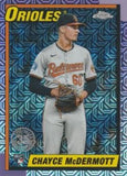 2025 Topps #T90C-59 Chayce McDermott 1990 Topps Baseball 35th Anniversary Chrome