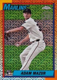2025 Topps #T90C-65 Adam Mazur 1990 Topps Baseball 35th Anniversary Chrome