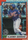2025 Topps #T90C-67 Vladimir Guerrero 1990 Topps Baseball 35th Anniv. Chrome