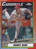 2025 Topps #T90C-73 Sonny Gray 1990 Topps Baseball 35th Anniversary Chrome