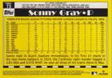2025 Topps #T90C-73 Sonny Gray 1990 Topps Baseball 35th Anniversary Chrome