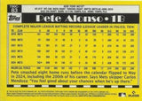2025 Topps #T90C-83 Pete Alonso 1990 Topps Baseball 35th Anniversary Chrome