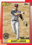 2025 Topps #T90-3 Barry Larkin 1990 Topps Baseball 35th Anniversary (Series One)