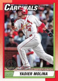 2025 Topps #T90-5 Yadier Molina 1990 Topps Baseball 35th Anniversary