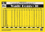 2025 Topps #T90-7 Wade Boggs 1990 Topps Baseball 35th Anniversary (Series One)