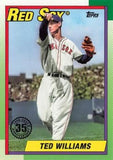2025 Topps #T90-26 Ted Williams 1990 Topps Baseball 35th Anniversary