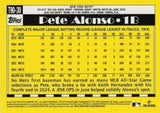 2025 Topps #T90-30 Pete Alonso 1990 Topps Baseball 35th Anniversary