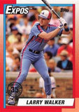 2025 Topps #T90-35 Larry Walker 1990 Topps Baseball 35th Anniversary