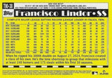 2025 Topps #T90-38 Francisco Lindor 1990 Topps Baseball 35th Anniversary