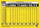 2025 Topps #T90-41 Robin Yount 1990 Topps Baseball 35th Anniversary (Series One)