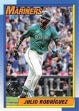 2025 Topps #T90-42 Julio Rodríguez 1990 Topps Baseball 35th Anniversary