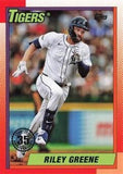2025 Topps #T90-44 Riley Greene 1990 Topps Baseball 35th Anniversary
