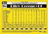 2025 Topps #T90-44 Riley Greene 1990 Topps Baseball 35th Anniversary