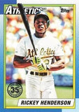 2025 Topps #T90-46 Rickey Henderson 1990 Topps Baseball 35th Anniversary