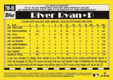 2025 Topps #T90-49 River Ryan 1990 Topps Baseball 35th Anniversary (Series One)