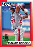 2025 Topps #T90-48 Vladimir Guerrero 1990 Topps Baseball 35th Anniversary