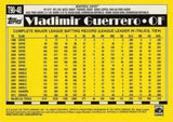 2025 Topps #T90-48 Vladimir Guerrero 1990 Topps Baseball 35th Anniversary