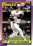 2025 Topps #T90-53 Adley Rutschman 1990 Topps Baseball 35th Anniversary