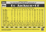 2025 Topps #T90-62 Bo Jackson 1990 Topps Baseball 35th Anniversary (Series One)