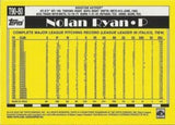 2025 Topps #T90-80 Nolan Ryan 1990 Topps Baseball 35th Anniversary (Series One)