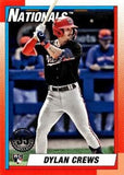 2025 Topps #T90-89 Dylan Crews 1990 Topps Baseball 35th Anniversary (Series One)