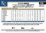 2025 Topps #135 Maikel Garcia Rainbow Foil