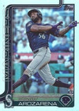 2025 Topps #111 Randy Arozarena Rainbow Foil