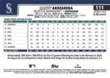 2025 Topps #111 Randy Arozarena Rainbow Foil