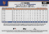 2025 Topps #149 Jeff McNeil Rainbow Foil