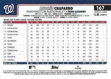 2025 Topps #167 Andres Chaparro Rainbow Foil