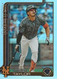 2025 Topps #225 Tyrone Taylor Rainbow Foil