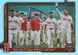 2025 Topps #264 Boston Red Sox Rainbow Foil