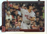 2025 Topps #324 Masataka Yoshida Rainbow Foil