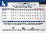 2025 Topps #1 Shohei Ohtani Silver Crackle Foilboard