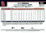 2025 Topps #137 Miles Mikolas Sandglitter