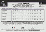 2025 Topps #191 Adael Amador Sandglitter