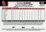 2025 Topps #193 Michael McGreevy Sandglitter
