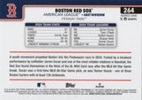 2025 Topps #264 Boston Red Sox Sandglitter