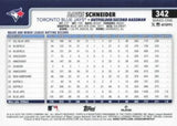 2025 Topps #342 Davis Schneider Sandglitter