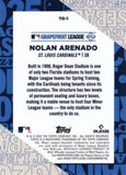 2025 Topps #TG-1 Nolan Arenado Training Grounds
