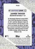 2025 Topps #TG-18 James Wood Training Grounds