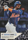 2025 Topps #TG-11 Francisco Lindor Training Grounds