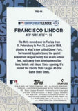 2025 Topps #TG-11 Francisco Lindor Training Grounds