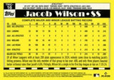 2025 Topps #T90C-16 Jacob Wilson 1990 Topps Baseball 35th Anniversary Chrome